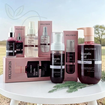 Набор косметики для ухода HOLLYSKIN Glycolic Acid 4 в 1