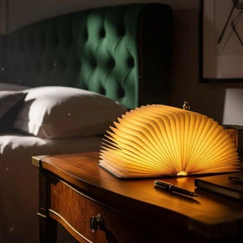 Світильник-книга LED акумуляторний складний з розкриттям на 360°