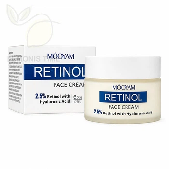 Крем для лица с ретинолом и гиалуроновой кислотой MOOYAM Retinol Face Cream, 50 g