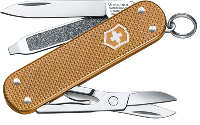 Швейцарський ніж Victorinox Classic SD Alox 5 функцій Wet Sand (0.6221.255G) (7613329119068)