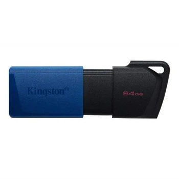 Флеш-накопитель USB 3.2 Flash Drive 64Gb Kingston DataTraveler Exodia M, Black/Blue (DTXM/64GB)
