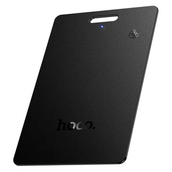 Умный поисковый трекер-карта HOCO E102 Nida Dual card type anti-lost device с поддержкой Apple Find My и Android Find Hub Черный