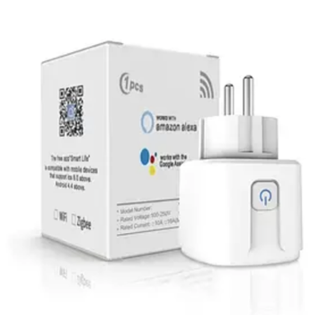 WiFi розетка з енергомоніторингом Tuya (20A)