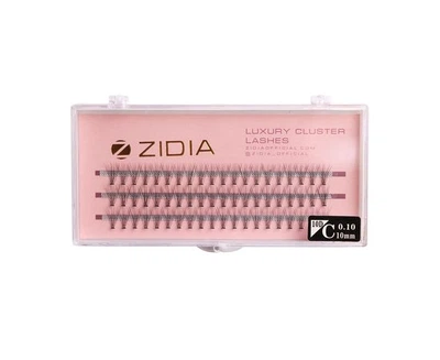 ZIDIA Cluster lashes Вії пучкові 10D C 0,10х10 mm, 3 стрічки