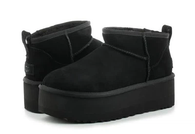Уги на платформі UGG Classic Ultra Mini Platform Black 38 розмір чорні