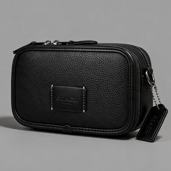 Мужская сумка через плечо Coach Charter Slim Crossbody Wyatt с принтом коуч, барсетка кросс-боди Коуч ART070