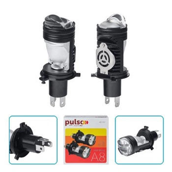 Лампы PULSO A8/H4-H/L/LED-chips 3570/9-24v/2*55W/6000Lm/6000K