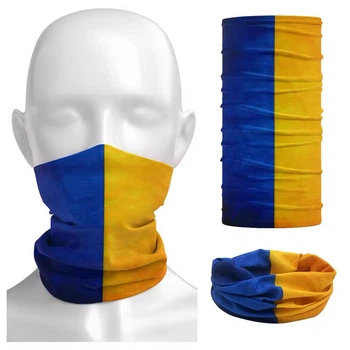 Багатофункціональна пов'язка Бафф Glory to Ukraine прапор України, жовто-синій