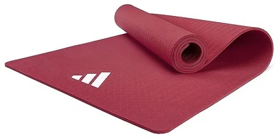 Килимок для йоги Adidas червоний 176х61х0,8 см для пілатесу та тренувань нековзкий