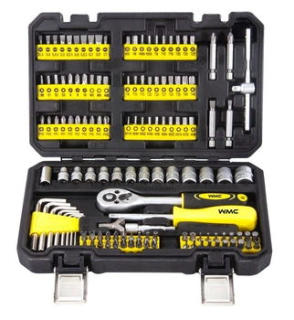 Набор инструментов 130пр. 1/4'' WMC TOOLS 20130