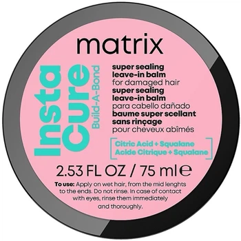 MATRIX Total Results Insta Cure Build-A-Bond Відновлюючий бальзам для зміцнення волосся, 75 мл