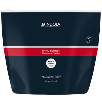 Освітлююча пудра INDOLA Rapid Blond+ White (біла) 450 г