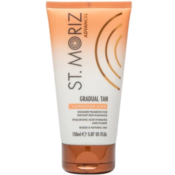 Лосьйон St.Moriz Advanced Illuminating Gradual Tan Lotion для поступового прояву автозасмаги з шимером 150 мл