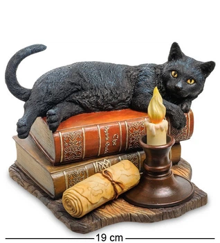 Статуэтка Veronese Кот на книгах 19 см 1904541