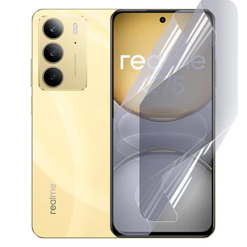 Плёнка гидрогелевая для Realme C75 глянцевая противоударная прозрачная