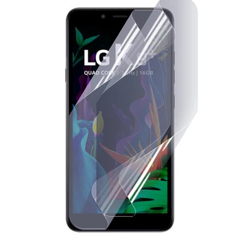 Плёнка гидрогелевая для LG K8 Plus глянцевая противоударная на прозрачная