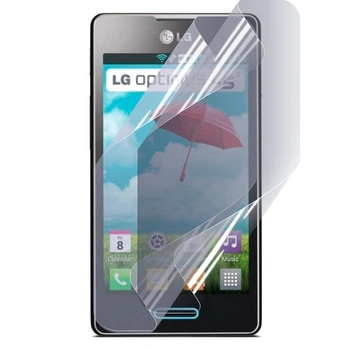 Плёнка гидрогелевая для LG Optimus L5 II E460 глянцевая противоударная на прозрачная