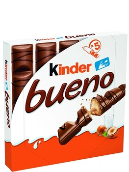 Батончик шоколадный Kinder 5 шт 107,5 г