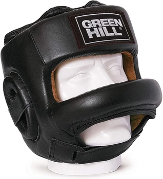 Шолом бокс GREEN HILL FORT шкіра чорний size L