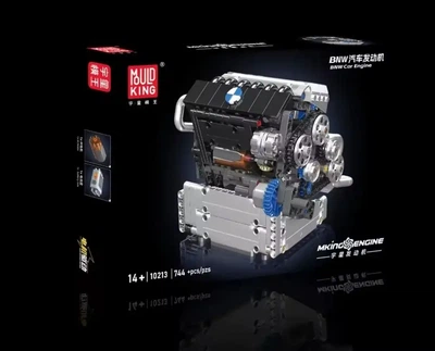 Конструктор Mould King двигун BMW s55 engine 744 деталі 10213