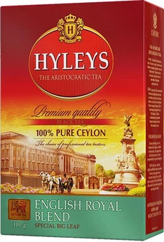 Чай Хейліс Hyleys Анлійський Королівський Купаж чорний курпнолистовий 100г