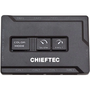 Контролер керування вентиляторами/підсвіткою Chieftec , Bulk (DF-908)