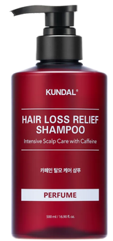 Шампунь для волосся Kundal Natural Caffeine Cherry Blossom проти випадіння волосся 500 мл (8809568745772)
