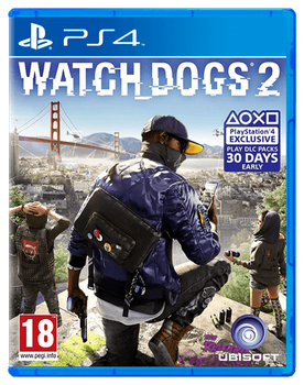 Гра Sony PlayStation 4 Watch Dogs 2 Російська Озвучка Б/В
