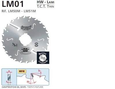 Диск пильный Freud LM01 180х2,2/1,6х40 Z=16+2 для многопильных станков