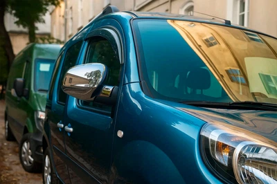 Накладка на зеркало правая 2013-2019 (1 шт., ABS) Carmos – турецкий пластик для Renault Kangoo 2008–2020 гг