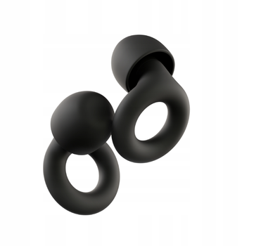 Беруши Loop Quiet 2 Black, силиконовые вкладыши для ушей, шумопонижение до 24 дБ, черные