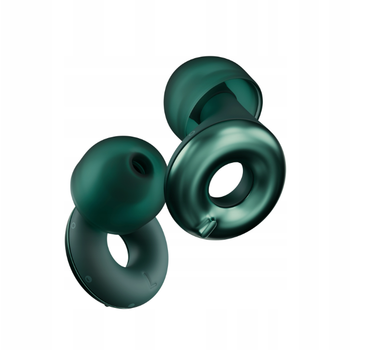 Беруши Loop Switch 2 Emerald, с регулировкой шумопонижения, 3 режима 20/23/26 дБ, многоразовые вкладыши для ушей, изумрудные