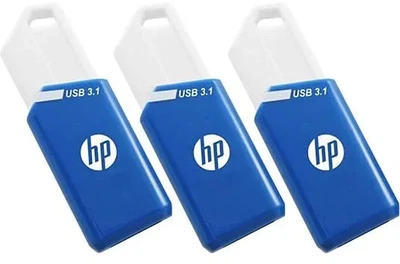 Zestaw pendrive’ów HP x755w 128GB USB 3.1 3 szt. (3536403398101)