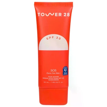 Мінеральний сонцезахисний крем Tower 28 Beauty SOS FaceGuard SPF 30, 50 ml