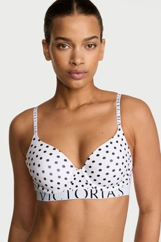 Бюстгальтер с уплотнённой чашкой Victoria's Secret 75D Белый (156150)