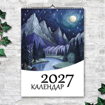 Календарь А3 перекидной настенный Рисунки 13 листов ENTERSTORE (art. 250146)