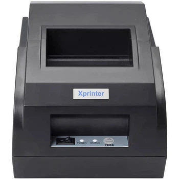 Принтер чеків Xprinter (термодрук, 90 мм/с, стрічка 58 мм, USB, чорний) (XP-58IIZ)