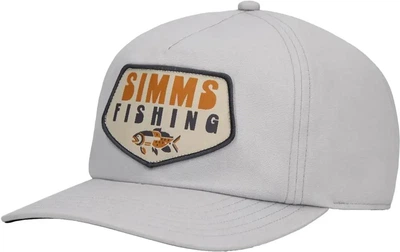 Кепка Simms Double Haul Cap One size Overcast Abstract Bass