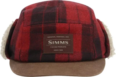 Шапка Simms Coldweather Cap S/M Red Buffalo Plaid