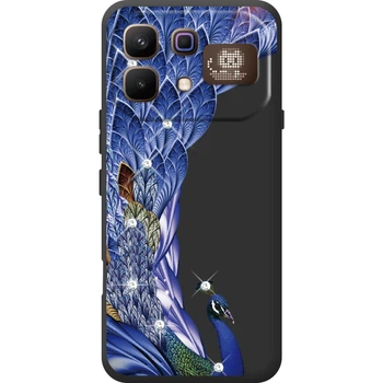 Силиконовый чехол BoxFace Infinix Note 60 Pro Peafowl (74744-rs7)