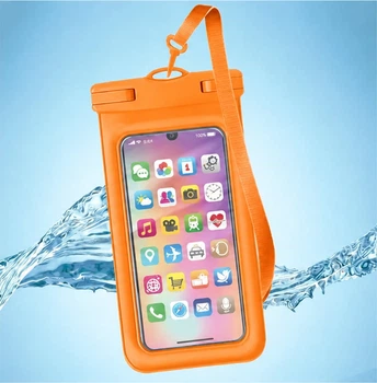 Водонепроницаемый чехол Waterproof Color Orange (45495)