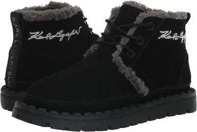 Ботинки мужские Karl Lagerfeld 44 Black LF2S3035