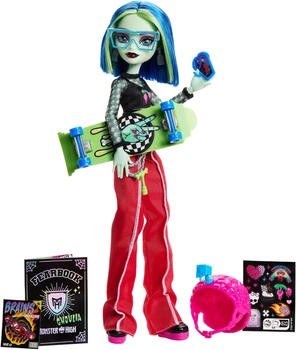 Лялька Монстер Хай Гулія Йелпс Скейт-клуб Книга страху Monster High Fearbook Ghoulia Yelps Mattel (JML44) (JML44)