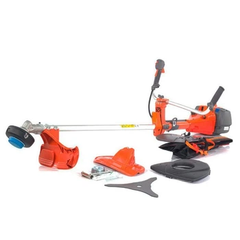Мотокоса Husqvarna 555RXT, ніж Multi Multi 350-3, головка T55X M12, підвіска Balance XT2 (9666290-04)