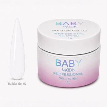 Моделирующий гель для ногтей Baby Moon Builder Gel, 15 мл № 02 ( 5905123011740 )