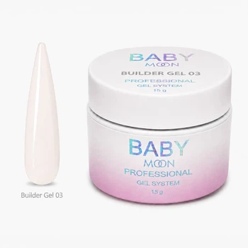Моделирующий гель для ногтей Baby Moon Builder Gel, 15 мл № 03 ( 5905123011757 )