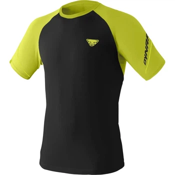 Футболка Dynafit Alpine Pro M S/S Tee M Жовтий/Чорний (1054-016.002.3201)