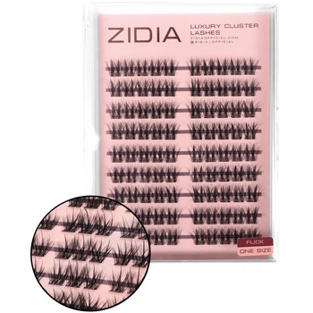 ZIDIA Self-Adhesive Cluster Lashes Flick, One Size