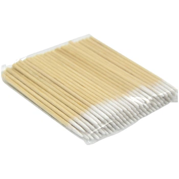 BI Micro sticks Ультратонкі дерев'янні ватні палички (10 см), 100 шт
