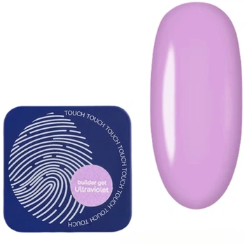 TOUCH Builder Gel №41 Ultraviolet Камуфлюючий будівельний гель, 10 мл